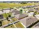 Aerial view of a house with a backyard in a neighborhood at 928 Orchid Grove Blvd, Davenport, FL 33837