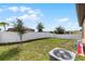 Backyard with grassy area and privacy fence at 928 Orchid Grove Blvd, Davenport, FL 33837