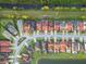 Aerial view of single luxury home and neighborhood at 10564 Royal Cypress Way, Orlando, FL 32836