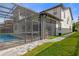 Private pool and patio oasis with screened enclosure at 10564 Royal Cypress Way, Orlando, FL 32836