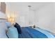 Bedroom with a bed and built-in closet at 1795 Walker Ave, Winter Park, FL 32789