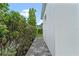 Brick paved walkway alongside the house at 1795 Walker Ave, Winter Park, FL 32789