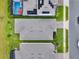 Aerial view showing house roof and surrounding neighborhood at 3286 Hanging Tide St, Winter Garden, FL 34787