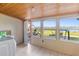 Laundry room with a view of the backyard and lake at 4801 Beach Blvd, Orlando, FL 32803
