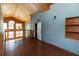 Spacious bedroom with wood flooring and high ceiling at 4801 Beach Blvd, Orlando, FL 32803