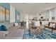 Open living area showcasing a spacious layout and stylish decor at 684 Preston Cove Dr, St Cloud, FL 34771
