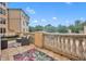 Private patio with seating area, great for relaxing outdoors at 501 Mirasol Cir # 213, Celebration, FL 34747