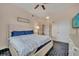 King-size bed, neutral decor, and plenty of closet space at 501 Mirasol Cir # 213, Celebration, FL 34747