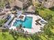 Community pool and spa with ample lounge space at 623 Dory Ln # 308, Altamonte Springs, FL 32714
