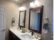 Double vanity bathroom with neutral color scheme at 906 Red Oak Ct, Winter Springs, FL 32708