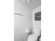 Powder room with granite countertop and white cabinets at 1820 Blaine Ter, Winter Park, FL 32792