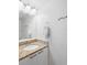Powder room with granite vanity and modern fixtures at 1820 Blaine Ter, Winter Park, FL 32792