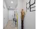 Bright and spacious entryway with tiled floors and modern decor at 2321 Lobelia Dr, Lake Mary, FL 32746