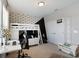 Bedroom with bunk bed, workspace, and closet at 2321 Lobelia Dr, Lake Mary, FL 32746