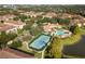 Community amenities including pool, tennis courts, and a clubhouse at 2321 Lobelia Dr, Lake Mary, FL 32746