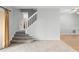 Staircase leading to the second floor of the house at 2626 Raccoon Run Ln, Orlando, FL 32837