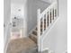 Staircase leading to the upper level at 2626 Raccoon Run Ln, Orlando, FL 32837