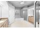 Elegant bathroom with double vanity, soaking tub, and separate shower at 2626 Raccoon Run Ln, Orlando, FL 32837