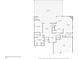 First floor plan showcasing a spacious layout with primary bedroom, living room, kitchen and garage at 2626 Raccoon Run Ln, Orlando, FL 32837