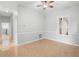 Spacious dining room with tile floors and neutral walls at 2626 Raccoon Run Ln, Orlando, FL 32837