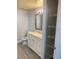 Updated bathroom with new vanity and flooring at 3468 Soho St # 107, Orlando, FL 32835