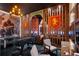 Game room boasts foosball, comfortable seating, and a captivating mural at 5937 High Seas Dr, Orlando, FL 32821