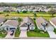 Bird's eye view of a house and surrounding neighborhood at 235 Royal Palm Dr, Davenport, FL 33837