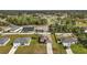 Aerial view of a single Gathering home in a quiet neighborhood at 2713 Sw 158Th St, Ocala, FL 34473