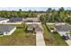 Aerial view showcasing the house and surrounding neighborhood at 2713 Sw 158Th St, Ocala, FL 34473