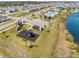 Aerial view of community amenities including playground and pool at 4953 Kaia Ave, Winter Haven, FL 33884