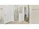 Bathroom with shower and tile flooring at 6526 Lake Pembroke Pl, Orlando, FL 32829