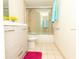 Clean bathroom with tub, shower, and modern vanity at 934 Lake Destiny Rd # D, Altamonte Springs, FL 32714