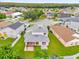 Aerial view of house and neighborhood at 14646 Brightwell Ct, Orlando, FL 32824