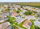 Wide aerial view of the house and surrounding area at 14646 Brightwell Ct, Orlando, FL 32824