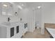 Bathroom with double vanity and separate tub and shower at 14646 Brightwell Ct, Orlando, FL 32824