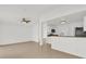 Open concept kitchen with granite countertops and breakfast bar at 14646 Brightwell Ct, Orlando, FL 32824