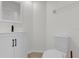 Bathroom with vanity, toilet and mirror at 14646 Brightwell Ct, Orlando, FL 32824