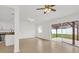 Dining area with sliding glass doors leading to the backyard at 14646 Brightwell Ct, Orlando, FL 32824