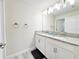 Clean bathroom with double sinks and granite countertop at 3053 Gatsby St, Kissimmee, FL 34746