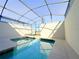 Inviting screened pool with plenty of sunlight at 3053 Gatsby St, Kissimmee, FL 34746