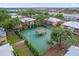Community sports court with covered seating area at 604 Kenwick Cir # 202, Casselberry, FL 32707