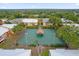 Aerial view of a community sports court with covered seating at 604 Kenwick Cir # 202, Casselberry, FL 32707