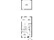 First floor layout features an open concept kitchen, dining, and Gathering room at 1340 Lumpini St, Saint Cloud, FL 34771