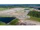 Aerial view of a new community with various housing options and infrastructure at 1340 Lumpini St, Saint Cloud, FL 34771