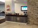 Reception area with a clean and modern design at 14501 Grove Resort Ave # 2122, Winter Garden, FL 34787