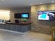 Modern reception desk with sleek design and large screens at 14501 Grove Resort Ave # 2122, Winter Garden, FL 34787