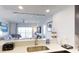 Modern kitchen with stainless steel appliances and white countertops at 14501 Grove Resort Ave # 2122, Winter Garden, FL 34787