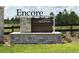 Encore at Ovation community entrance sign at 15877 Tollington Aly, Winter Garden, FL 34787