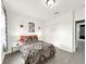 Guest bedroom with double bed and hardwood floors at 2387 Laurel Blossom Cir, Ocoee, FL 34761