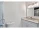 Modern bathroom with updated vanity and fixtures at 3012 Parkway Blvd # 102, Kissimmee, FL 34747